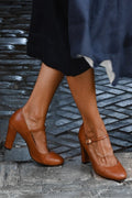 Mary Jane Shoes for Women – Block Heel Closed Toe | Structured Design & Secure Strap 0