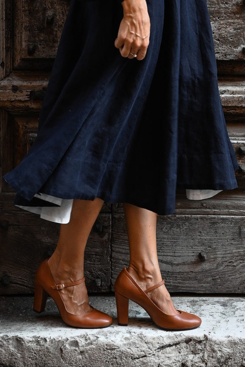 Mary Jane Shoes for Women – Block Heel Closed Toe | Structured Design & Secure Strap 1