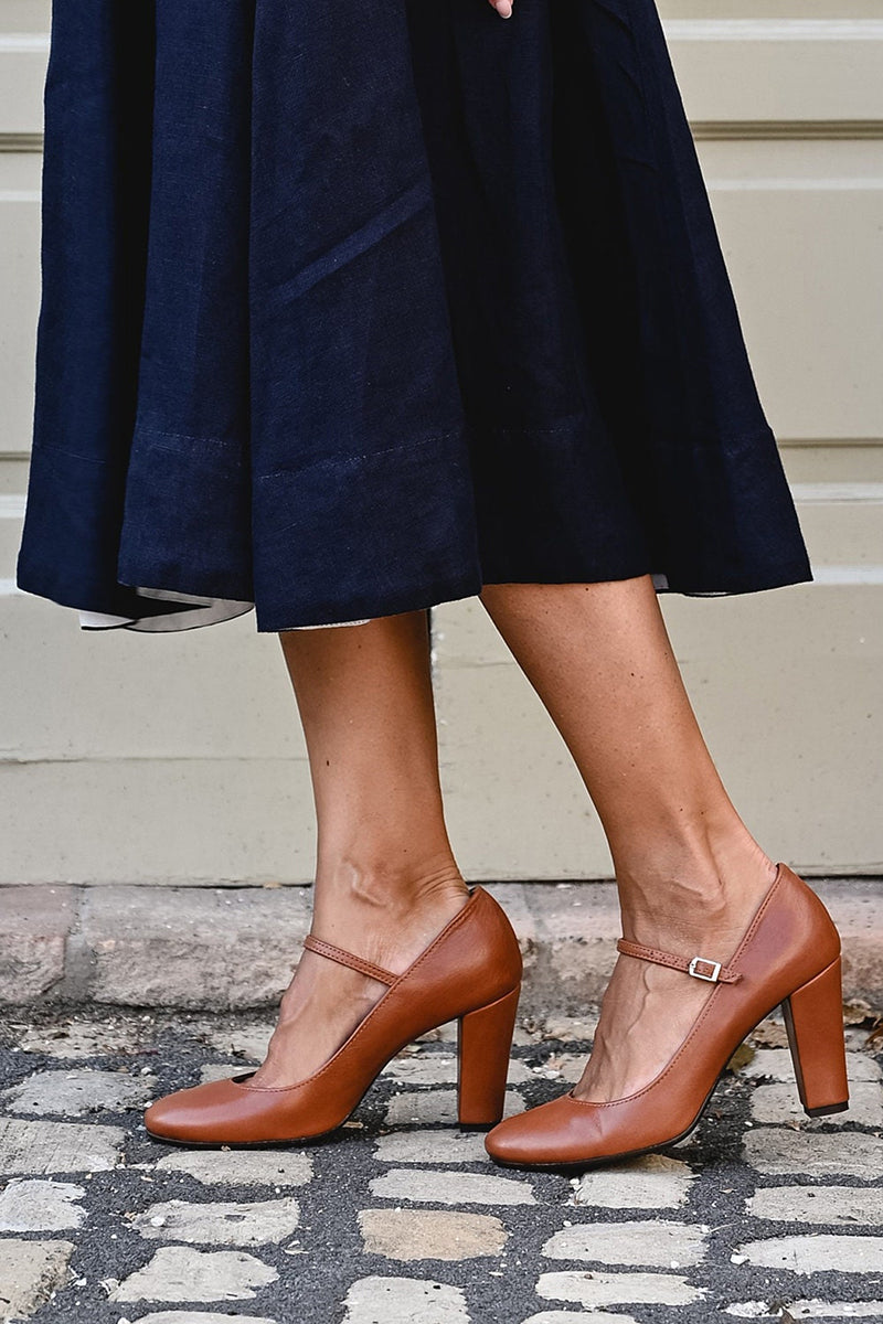 Mary Jane Shoes for Women – Block Heel Closed Toe | Structured Design & Secure Strap 3