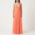 Maxi Dress for Women – Flowing Silhouette | Adjustable Straps & V-Neck 0
