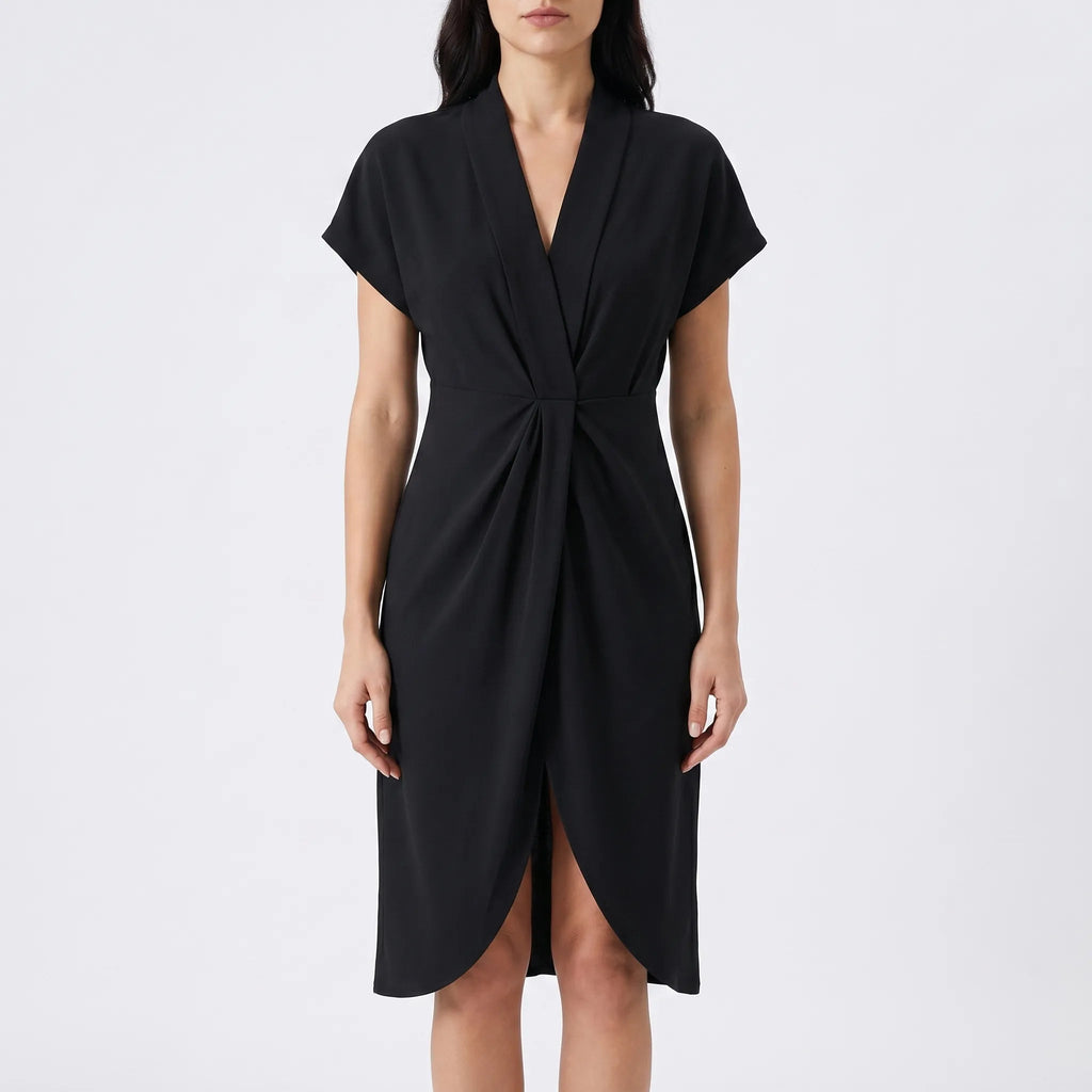 Summer Dresses for Women – Plunging V-Neck & Asymmetrical Slit 0