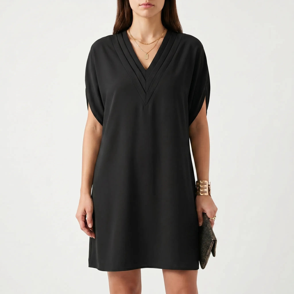 Summer Dresses for Women – V-Neck Slit Sleeves | Loose Fit & Fluid Silhouette 5