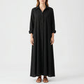 Vellora - Long Sleeve Maxi Dress For Woman