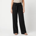 Wide Leg Pants for Women – Flowing Silhouette | Adjustable Waist & Side Pockets 0