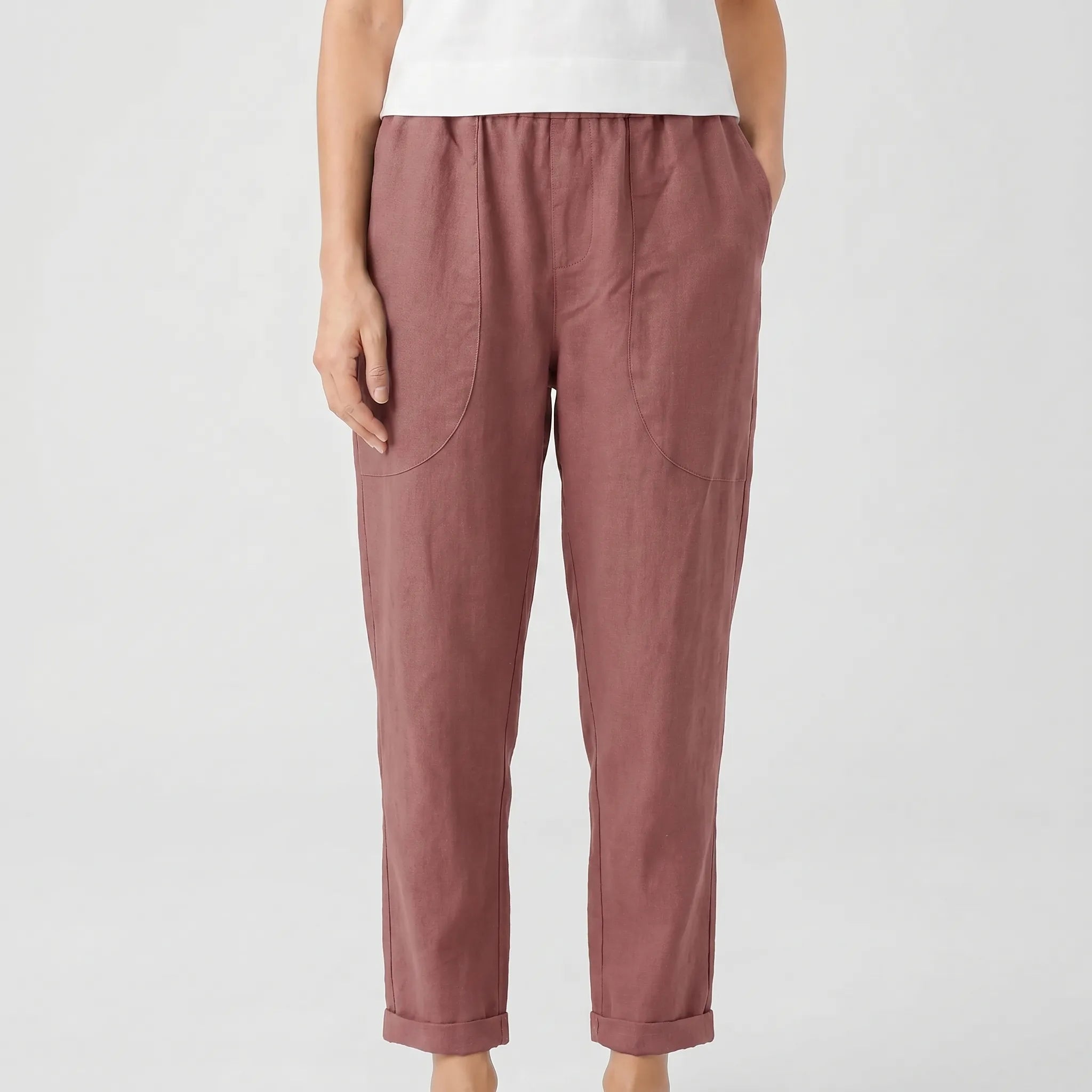 Wide Leg Trousers for Women – Loose Fit Fluid Silhouette | Breathable Fabric & Ankle Length 10