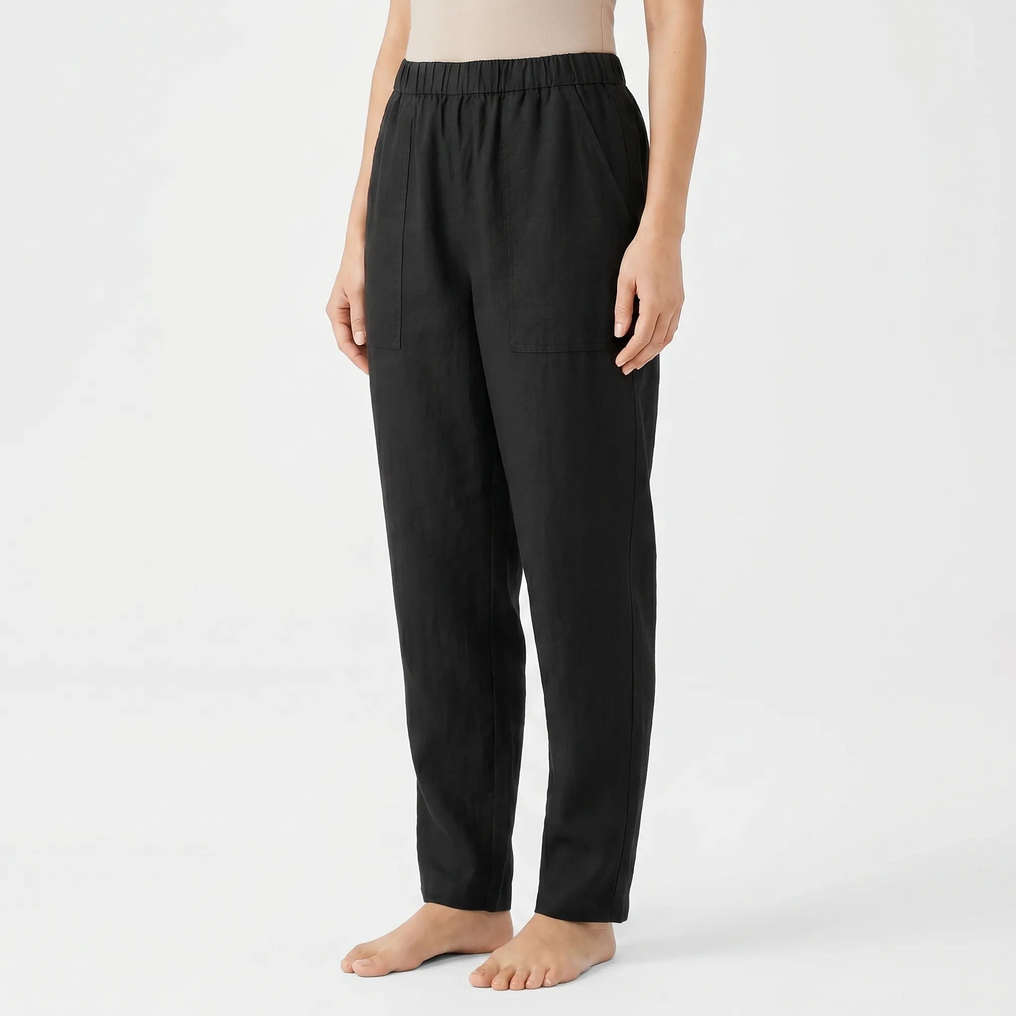 Wide Leg Trousers for Women – Loose Fit Fluid Silhouette | Breathable Fabric & Ankle Length 4