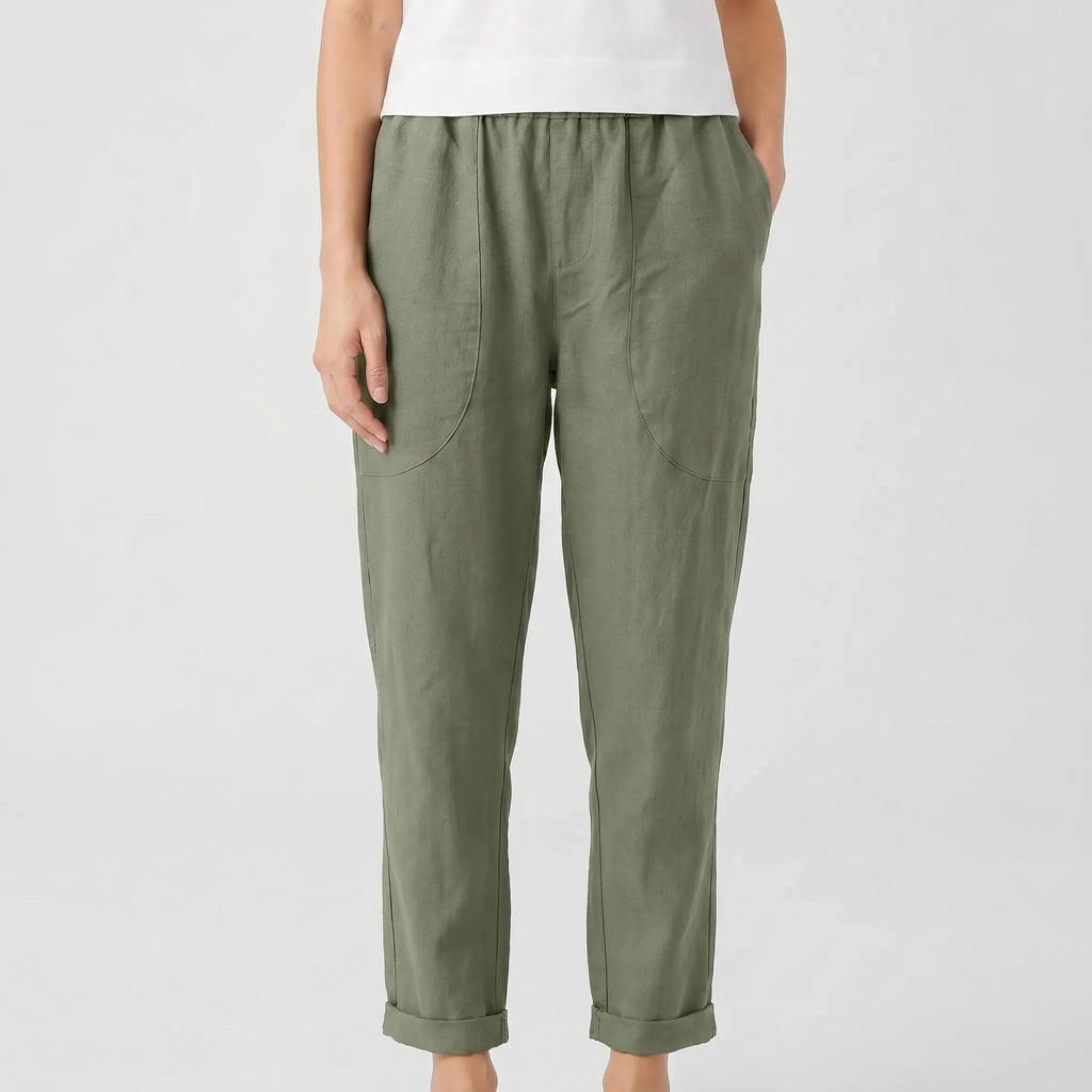 Wide Leg Trousers for Women – Loose Fit Fluid Silhouette | Breathable Fabric & Ankle Length 6