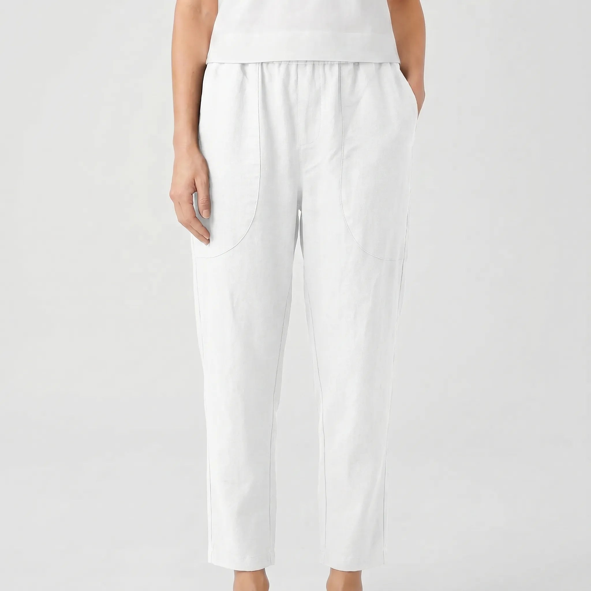 Wide Leg Trousers for Women – Loose Fit Fluid Silhouette | Breathable Fabric & Ankle Length 8