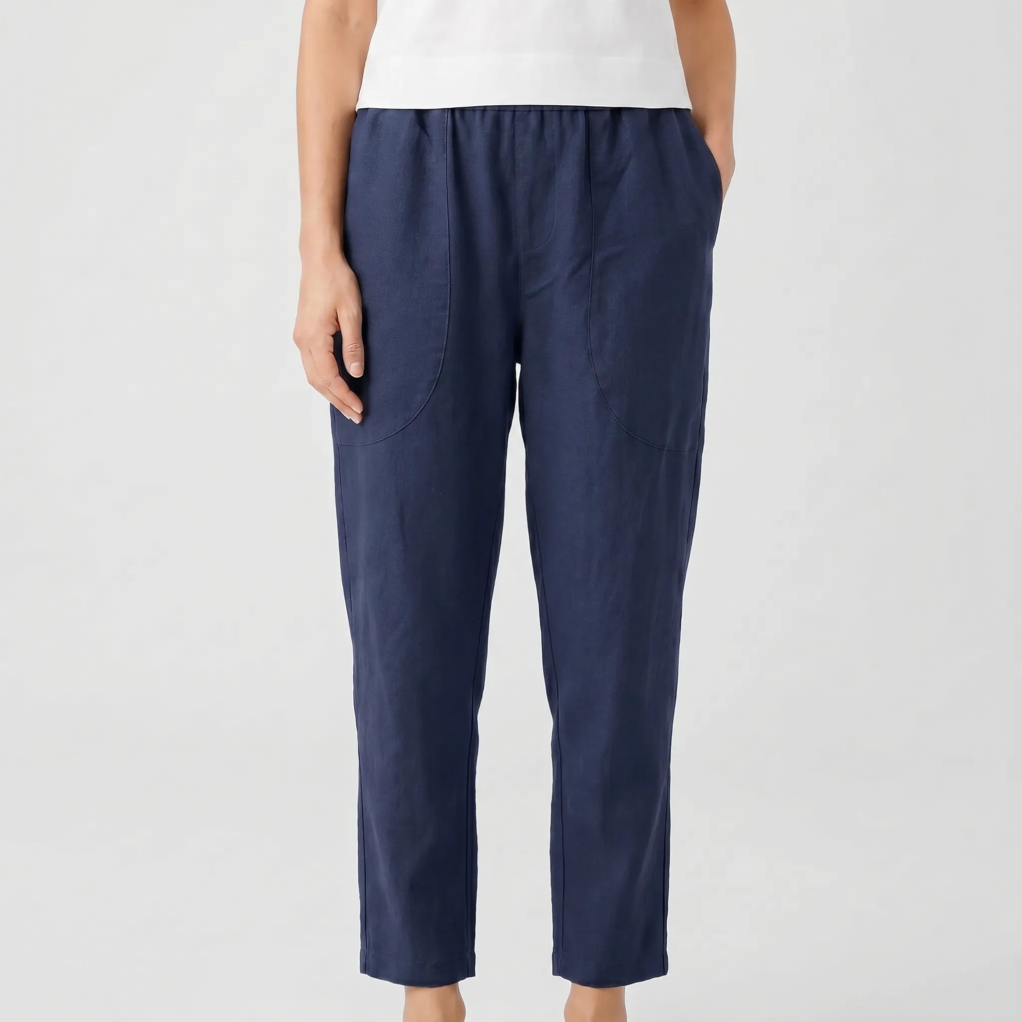 Wide Leg Trousers for Women – Loose Fit Fluid Silhouette | Breathable Fabric & Ankle Length 9